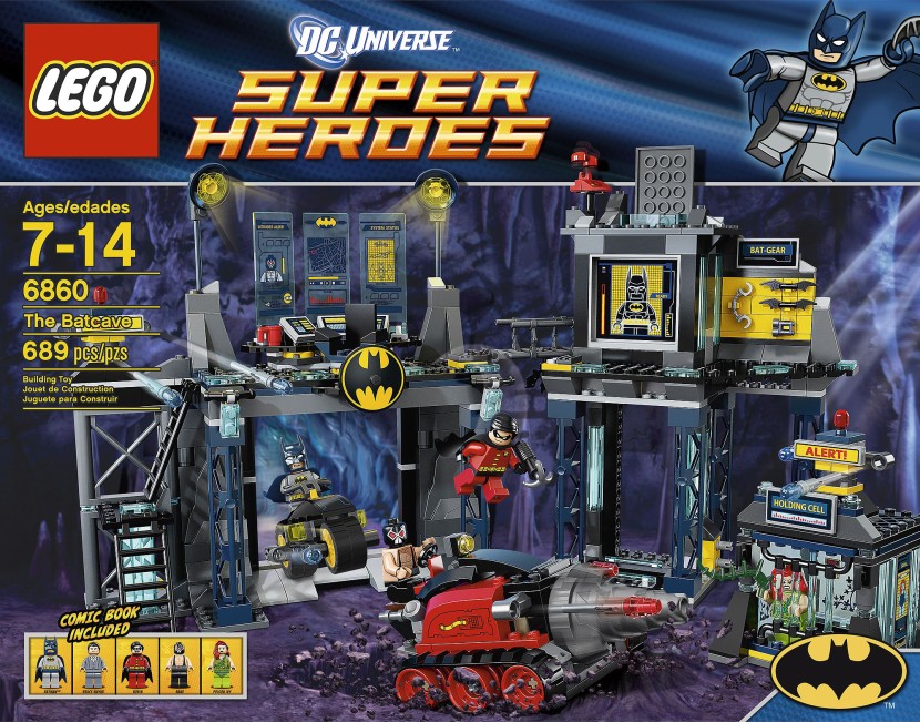 Lego DC Comics Super Heroes Batcave 6860